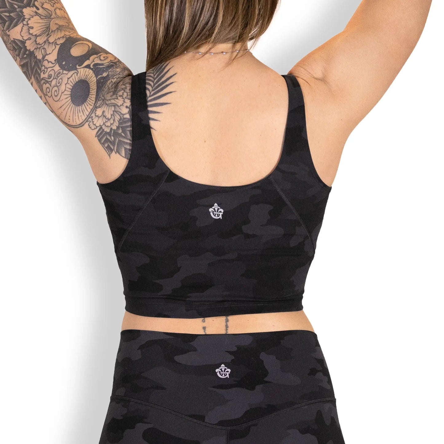 Camo Longline Top