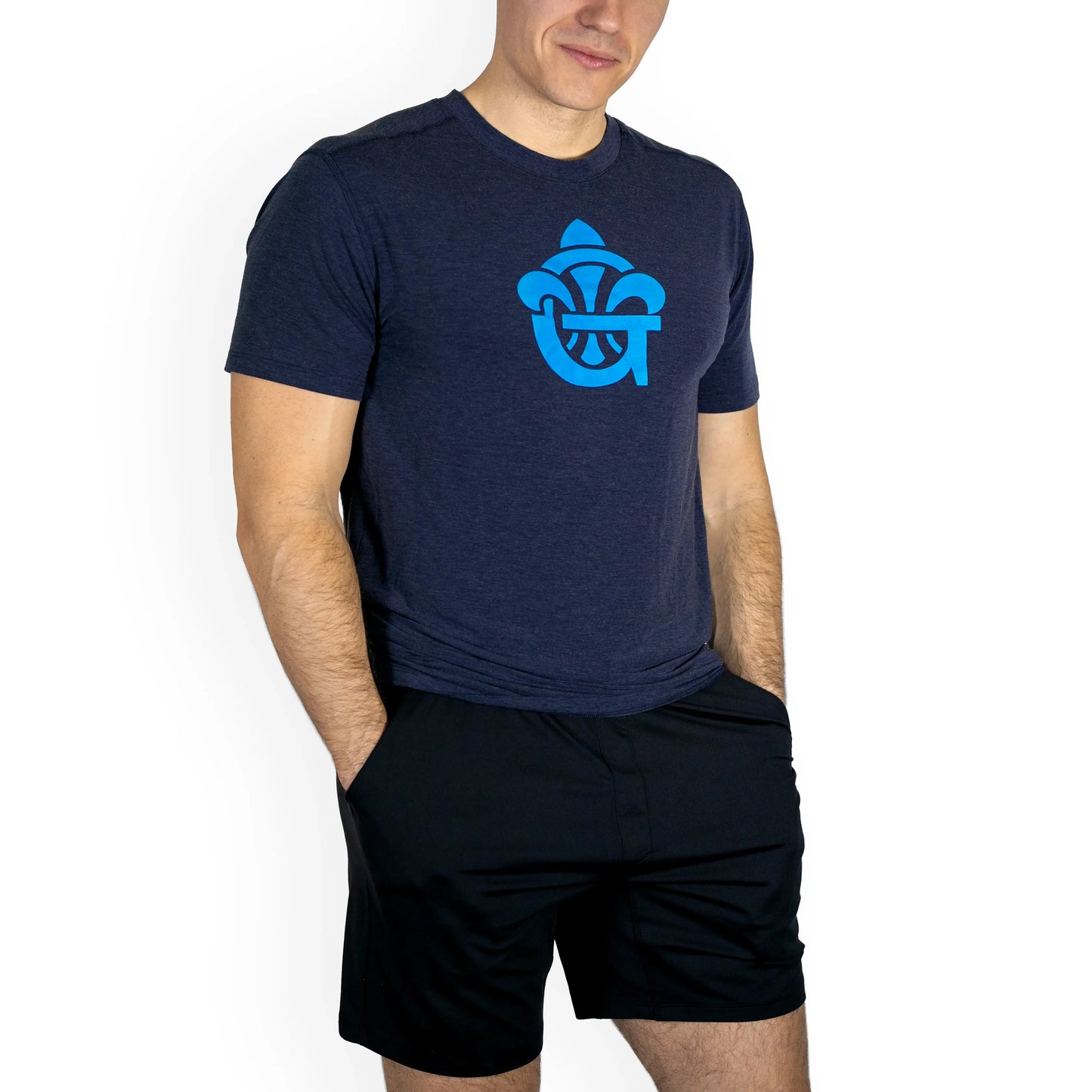 Competition Tee - Heather Navy