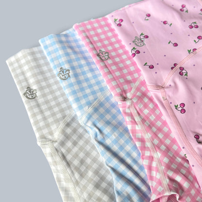 Gingham Check Shorts