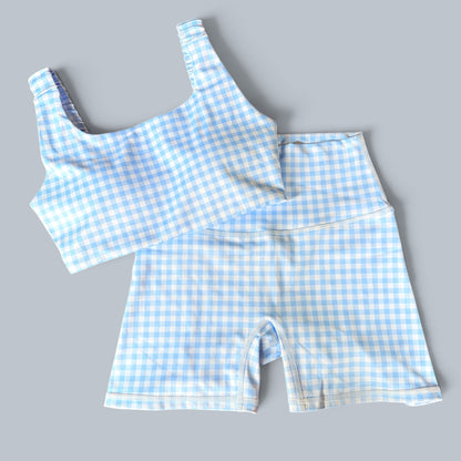 Gingham Check Shorts